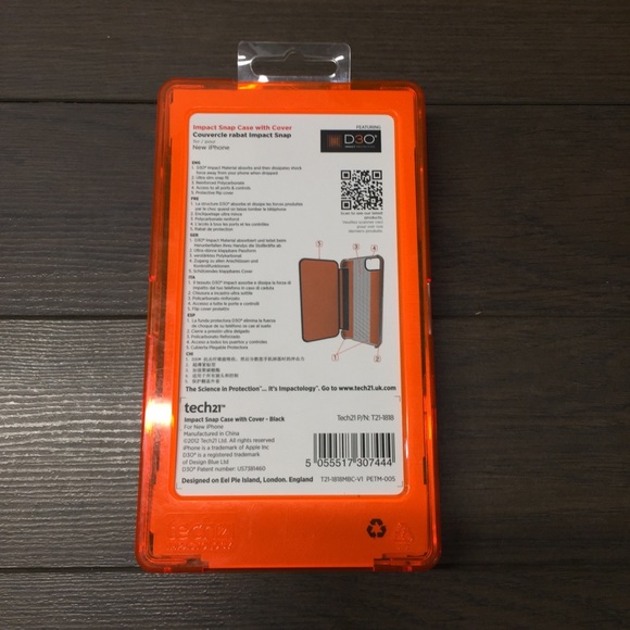 Tech 21 IPhone 5 flip case Leather - Picture 5 of 5